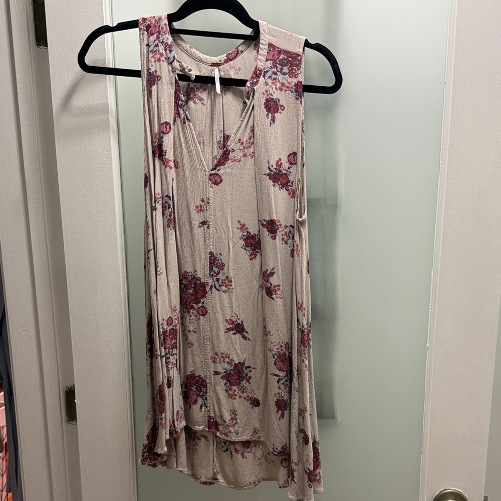 Free People Floral Top